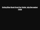 [Read Book] Kelley Blue Book Used Car Guide July-December 2008  EBook