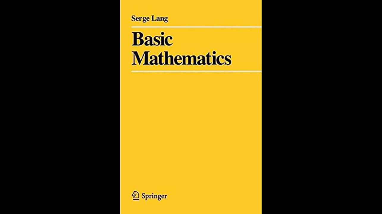 Basic Mathematics