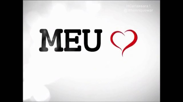 Vinheta de Patrocínio da novela Meu Coração É Teu | Março (SBT, 2016)