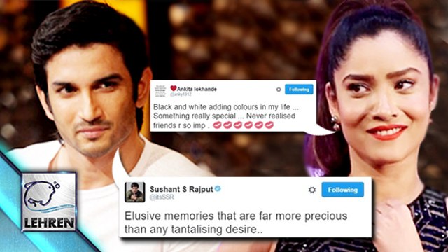Are Sushant Singh Rajput & Ankita Lokhande Talking Through TWEETS??