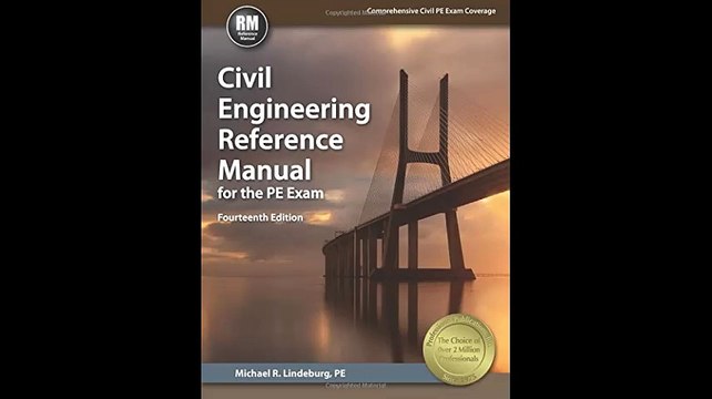 Civil Engineering Reference Manual for the PE Exam 14th Ed