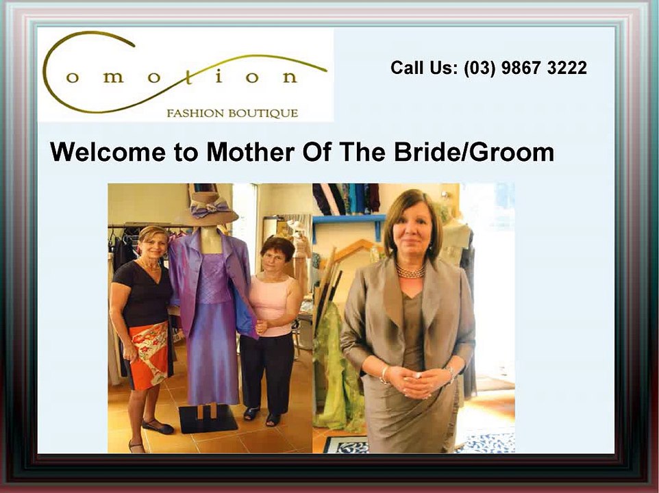 Mother of The Bride Shops | Mother of The Groom Fashion