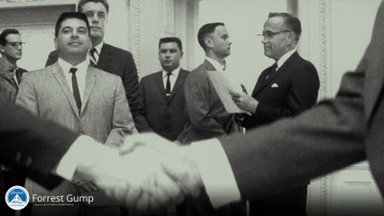 Forrest Gump meets John F. Kennedy