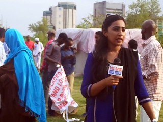 New commer Royal News Tv Reporter Salama Khan Reporting on front of NPC Islamabad Reporting by PCCNN chaudhry Ilyas Sikandar