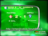 29° giornata Piacenza vs Empoli 2-1 Sportitalia