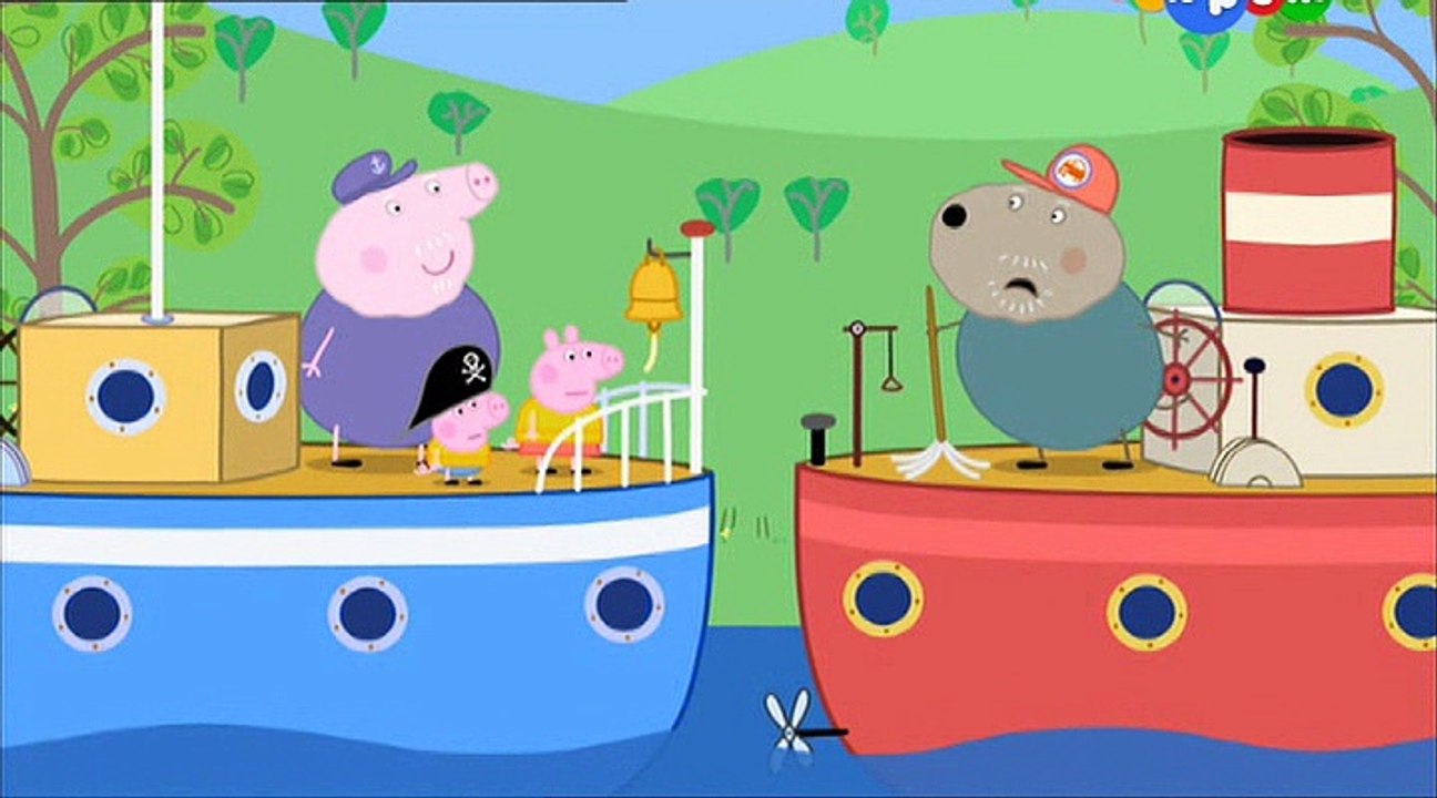 Свинка Пеппа- Речная прогулка Полли- Polly's Boat Trip -Все серии подряд Свинка Пеппа