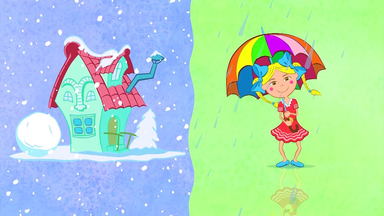 ЛЕВО ПРАВО - Детская песенка мультик обучалка для самых маленьких детей малышей про зверей и машинки