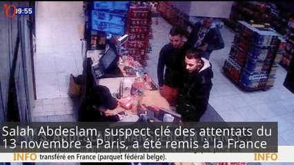 Salah Abdeslam transféré en France