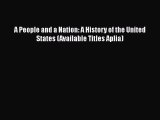 [Read book] A People and a Nation: A History of the United States (Available Titles Aplia)