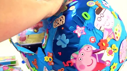 Gigante Huevo Sorpresa de Peppa Pig Giant Surprise Egg - Juguetes de Peppa Pig