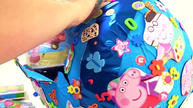 Gigante Huevo Sorpresa de Peppa Pig Giant Surprise Egg - Juguetes de Peppa Pig