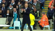 Así vivió Zinedine Zidane el partido ante el Manchester City