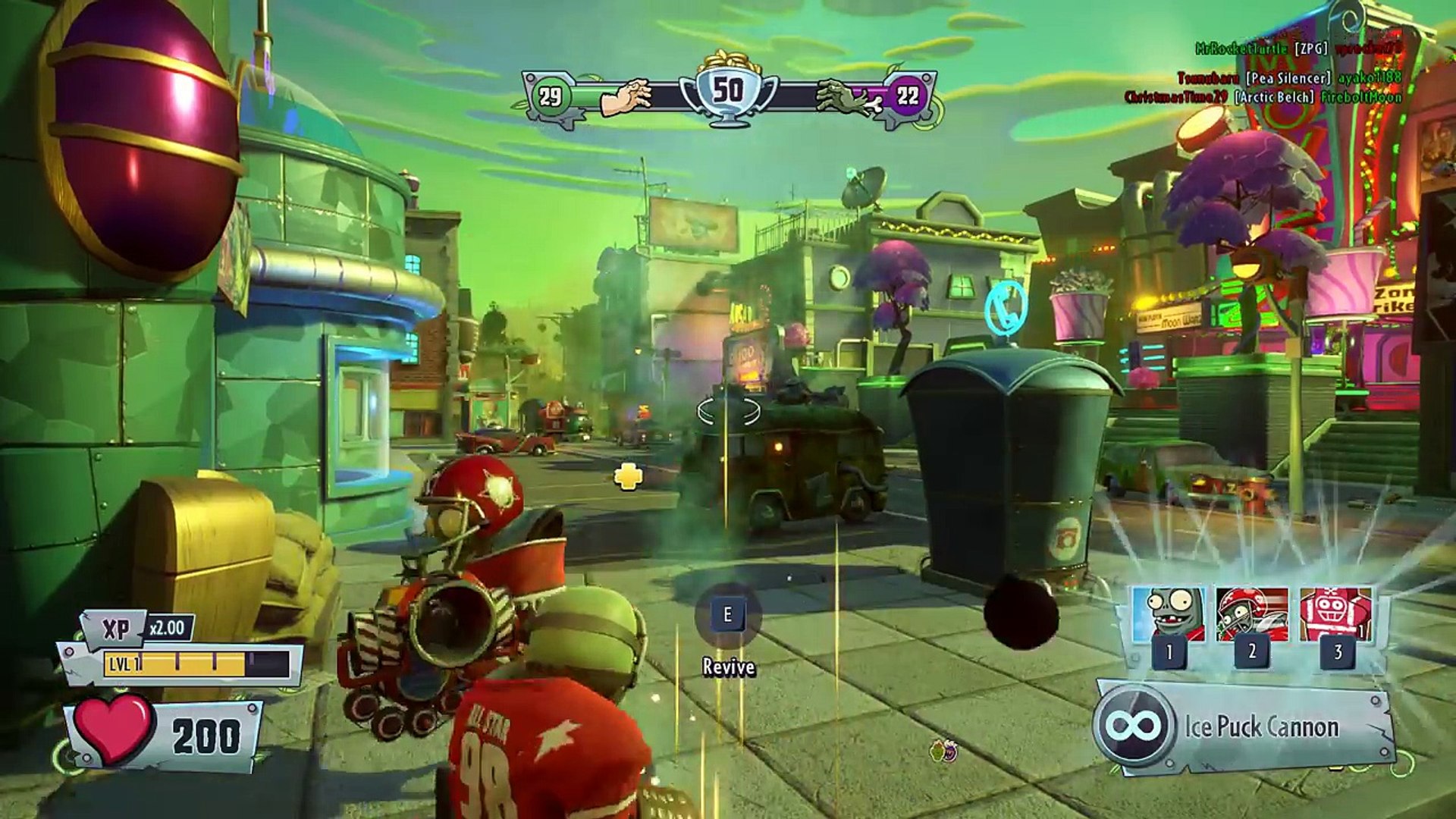 Plants Vs Zombies Garden Warfare 2 Gameplay