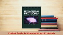 Download  Pocket Guide To Chemotherapy Protocols PDF Full Ebook