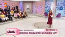Hangi ünlü oyuncu Luvritanın taklidini yaptı? - Esra Erolda 106. Böl
