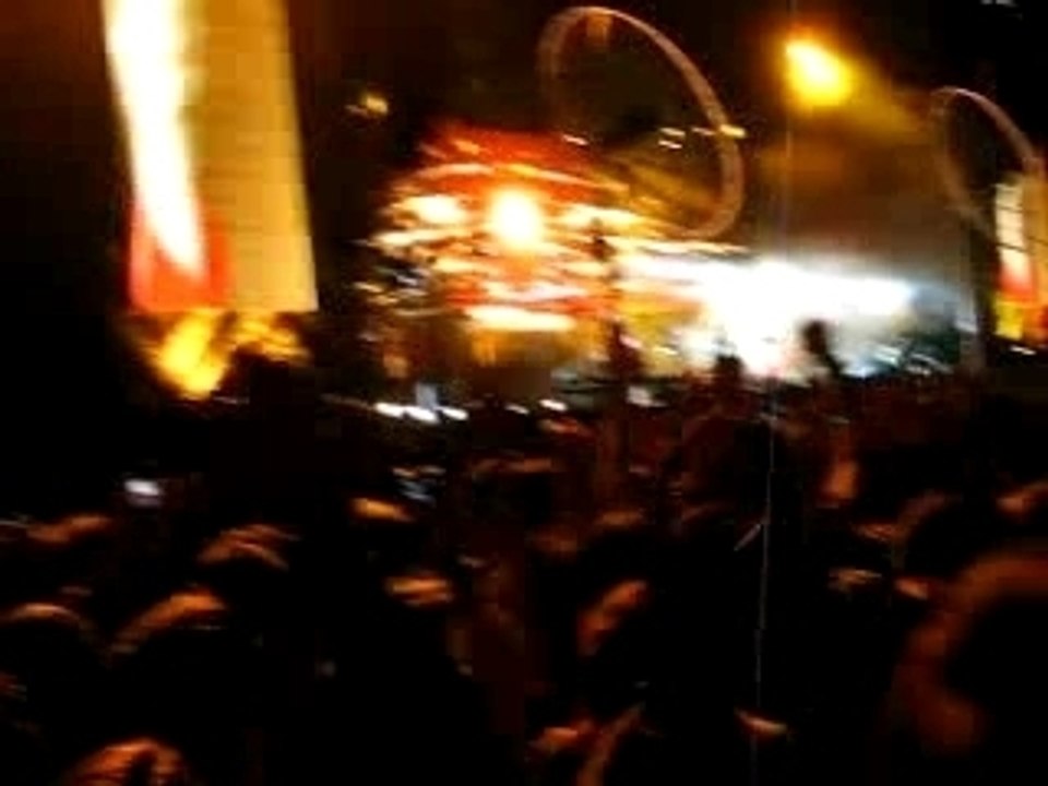Muse live concert samedi 23 juin 2007 paris