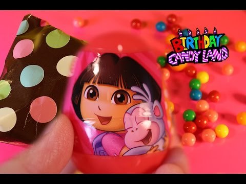 Dora and Hello Kitty Egg Surprise Unboxing and kinder-style golden surprise egg, in a surprise gift!
