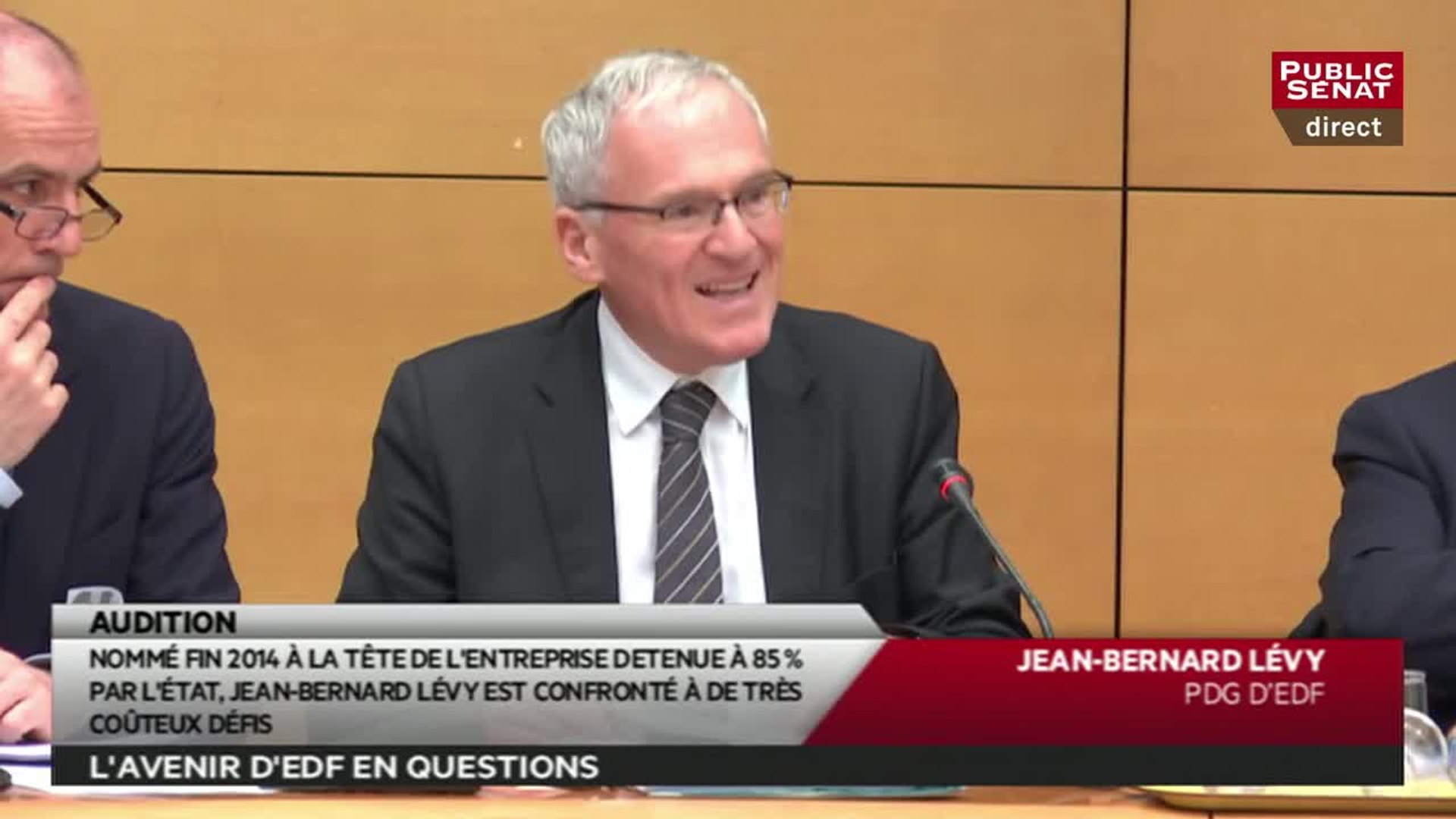 Jean-Bernard Lévy : "EDF est plutôt parmi les bien- portants des  énergéticiens européens" - Vidéo Dailymotion