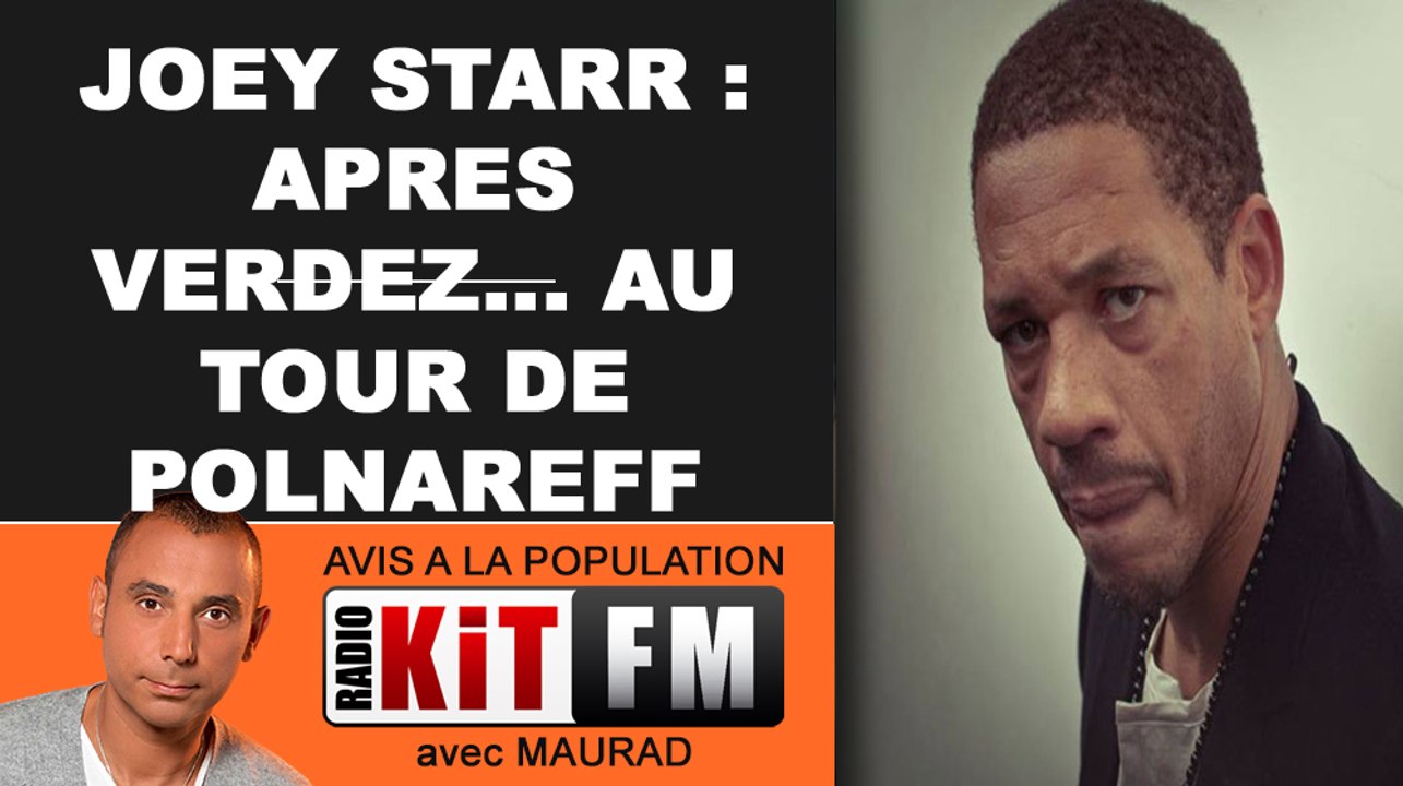 JOEY STARR : S'EN PREND A POLNAREFF... DANS 1 VOITURE !