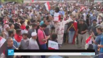 الآلاف من أتباع التيار الصدري يتجمعون في مظاهرات وسط بغداد