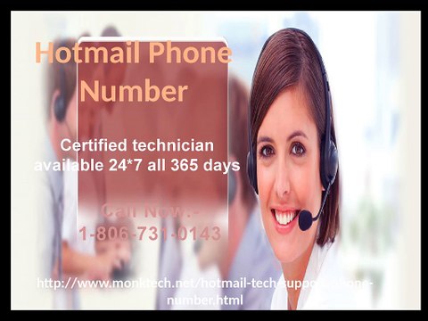Unable to open or check emails call Hotmail Phone Number 1-806-731-0143 number