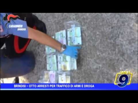 Brindisi | Traffico di droga e armi, otto arresti