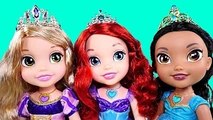Nuevas Muñecas Disney Canta y Brilla ♚ Ariel Rapunzel y Jasmine Coleccion de Muñecas