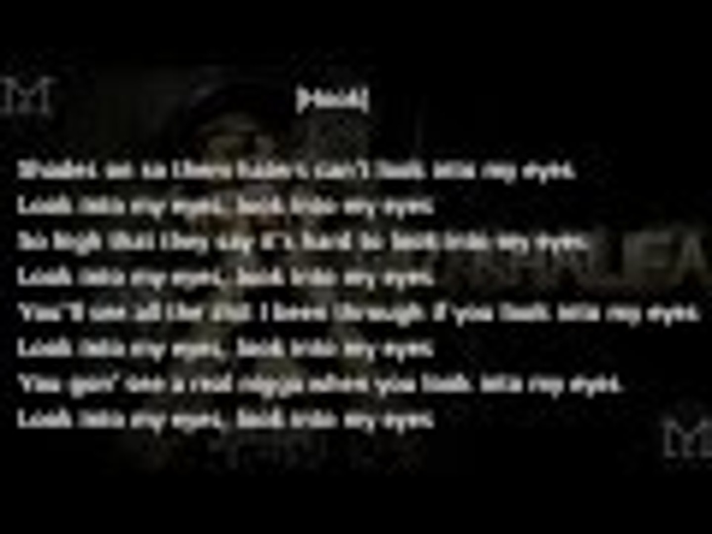 Look Into My Eyes Wiz Khalifa Lyrics