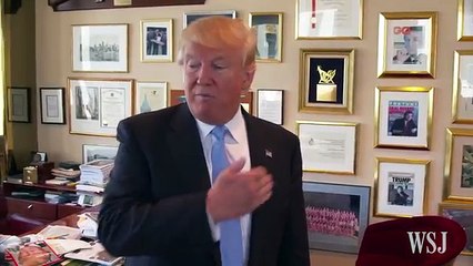 Donald Trump's Tour of His Manhattan Office