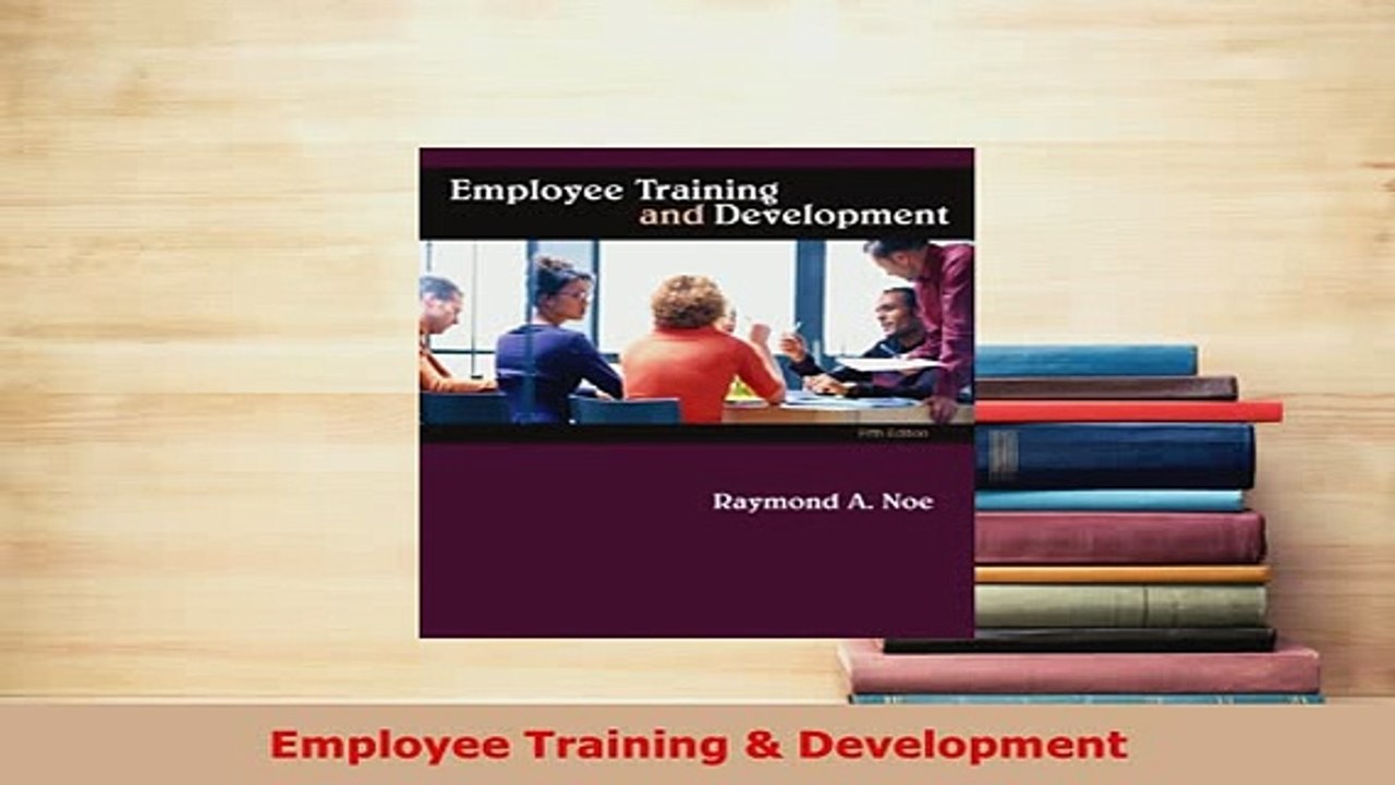 PDF  Employee Training  Development Read Online