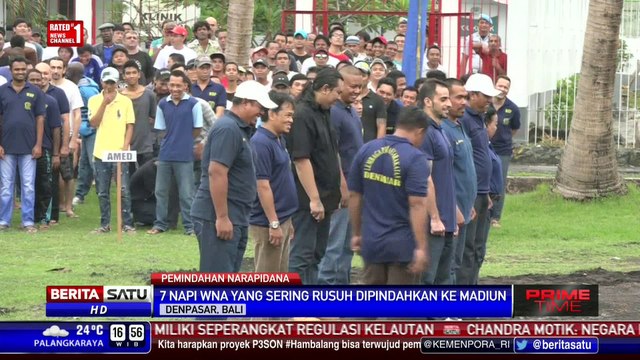 7 Napi WNA di Lapas Kerobokan Sering Buat Rusuh