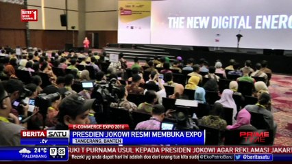 Jokowi Optimistis e-Commerce Tumbuh Positif