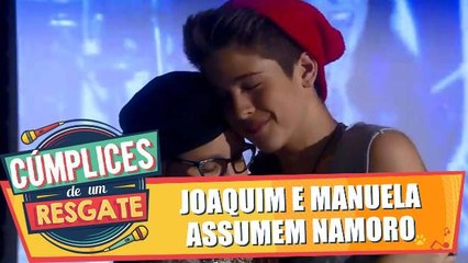 Joaquim assume namoro com Manuela