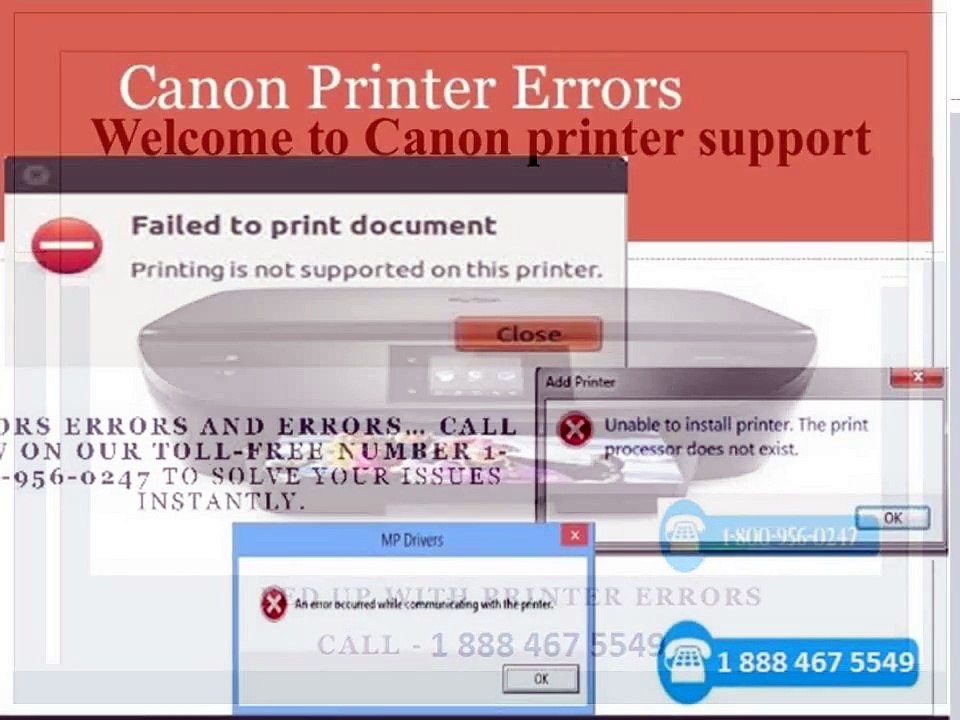 Canon Printer Technical Support Phone 1 888 467...