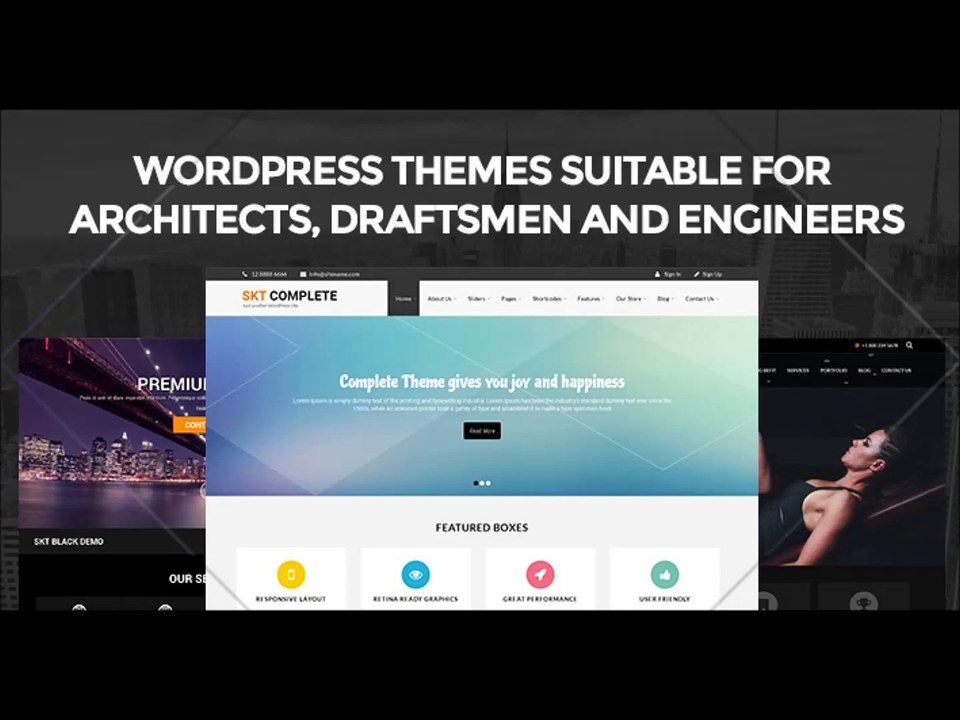 WordPress Themes Suitable for Architects, Draft...