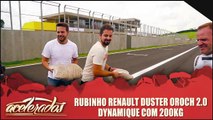 Rubinho testa Renault Duster Oroch 2.0 Dynamique com 200kg de carga