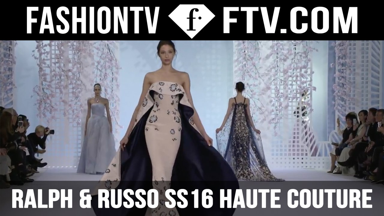 Ralph & Russo SS16 Haute Couture Trends | FTV.com