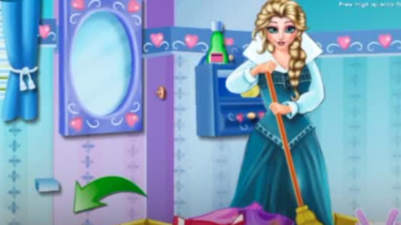 Elsa Housekeeping Day games