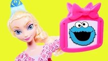 WONDER WOMAN & COOKIE MONSTER Visit Dr. ELSA the Dentist _ BARBIE SUPERHERO EPISODES