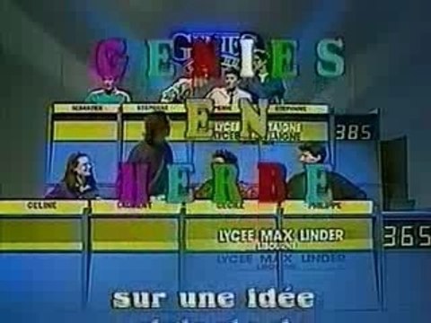 FR3 - Genies en herbe - 1990