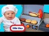 Disney | Baby Cooking Grill Little Tikes Cook 'n Play Outdoor BBQ Pretend Play Kitchen Toys by DisneyCarToys