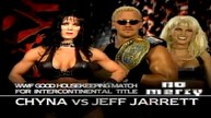 Chyna vs Jeff Jarrett Good Housekeeping Match for the WWF Intercontinental Championship No Mercy 1999