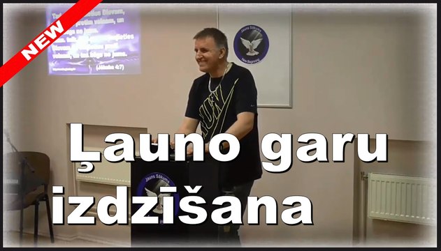 Tēma: «Ļauno garu izdzīšana». Sludina Andris Meiers. 24.04.16