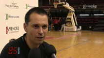 Challans vs Bordeaux (77-74) : Interview de Freddy Massé