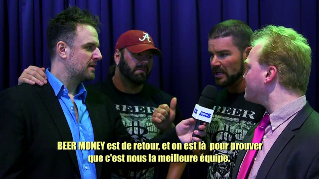 Catch - TNA - Interview exclusive de BEER MONEY