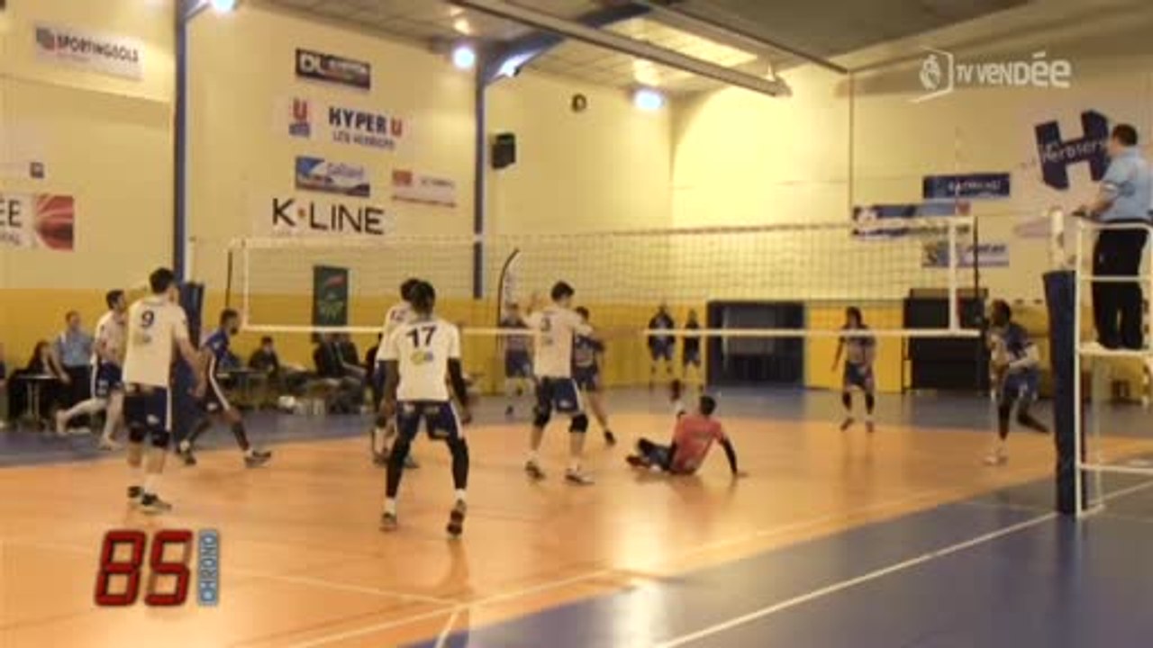 Volley-ball (Élite Masculine) : Les Herbiers vs Calais (3-1)