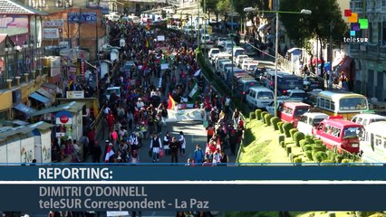 Hundreds of Disabled March to La Paz
