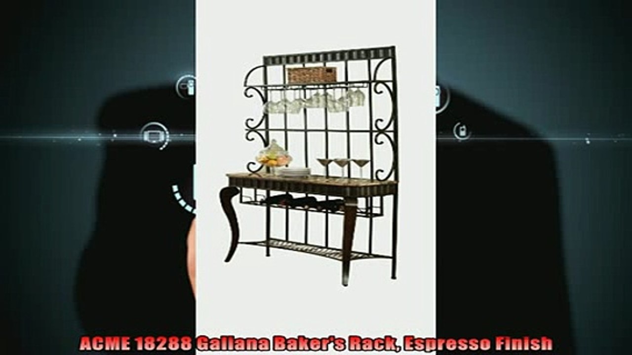 best produk   ACME 18288 Galiana Bakers Rack Espresso Finish
