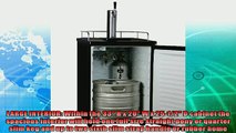 buy now  Kegco K199B1 Kegerator Keg Beer Cooler  Single Faucet  D System  Black Door