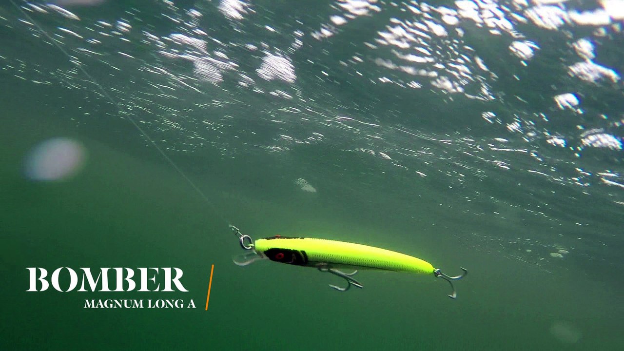How Lures Swim: Bomber Magnum Long A
